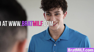 Stepmom MILF babes swapped by stepsons