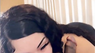 Shy Latina Sucking BBC