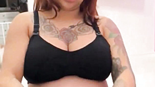 Pregnant Latina Fucks BBC