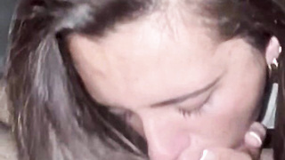 Cheating Wife Sloppy Blowjob