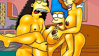 Marge Simpson real wife cheating