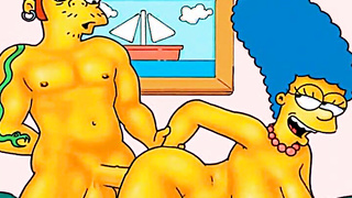 Marge Simpson real wife cheating