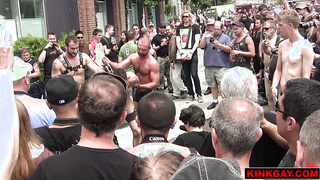 Crucified and humiliated in public!