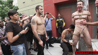 Crucified and humiliated in public!