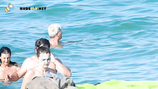 Fresh young nudist chicks caught on a voyeur camera