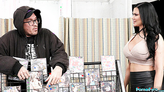 Milf Jasmine Jae Eats Two Big Black Gloryhole Dicks