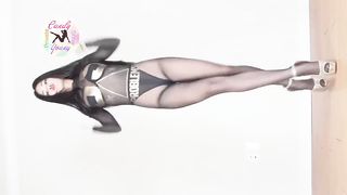 JAPANESE STOCKINGS DANCING