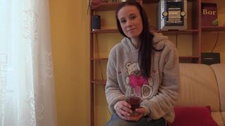 European teenie Minnie Manga faps gently