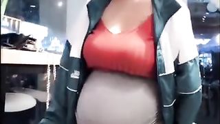 Japanese Preggo Nymph Dancing