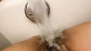 Tub Faucet Getting Off on my Furry Slit