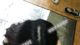 4473 돗자리까지 깔고 왜 화장실에서 이러고 있냐 ㅎㅎㅎ 텔레 UB892