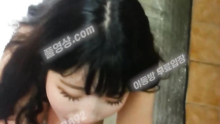 4473 돗자리까지 깔고 왜 화장실에서 이러고 있냐 ㅎㅎㅎ 텔레 UB892