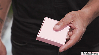 Trans babe Ariel Demure ride rich boyfriends cock