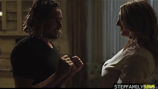 Busty milf deepthroating stepson in law