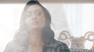 Transgender Ariel Demure loves eating wet juicy pussy