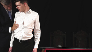 Sacrament ceremony for apprentice Ethan Tate