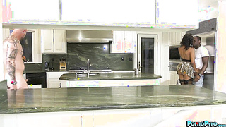 Nia Nacci Sucks Plumber's Big White Dick