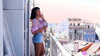 Sexy MILF Angel Constance looks perfect