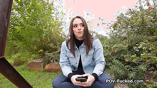 Picking up Sophia for a hard quickie session