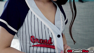 Deepthroat by stepsis before baseball