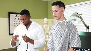 Black doctor examines my prostate!