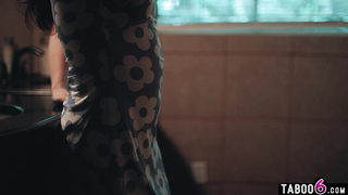 Teen Jane invites two exes over for a DP