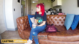 Latina turning into hoe on casting couch