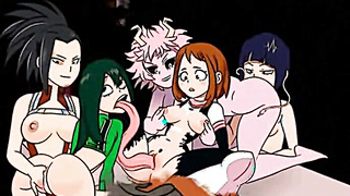 Cartoon lesbian teens seduction