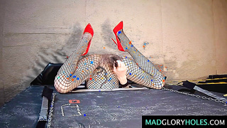 Horny Girl Enjoys Pussy Spanking and Torturing 2