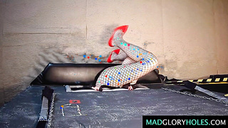 Horny Girl Enjoys Pussy Spanking and Torturing 2