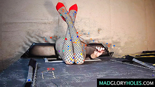 Horny Girl Enjoys Pussy Spanking and Torturing 2