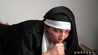 Naive Nun is Tricked by WhatsApp and p2