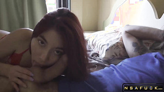 My Sisterinlaw Sees my Big Cock and I p1