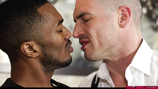 Sean Xavier eats Derek Kages jizz and wet yummy balls