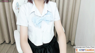 Shy Japanese on striptango com chat