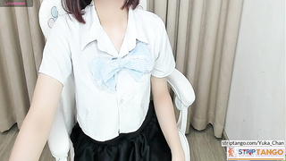 Shy Japanese on striptango com chat