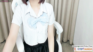 Shy Japanese on striptango com chat