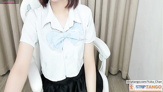 Shy Japanese on striptango com chat