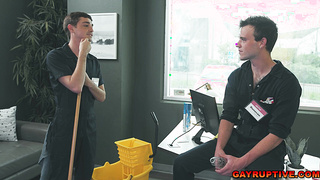 Scott Finn and Grayson Lange fuck session