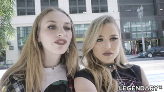 LEGENDARYX Three the hardway XXX with Blake and Angel