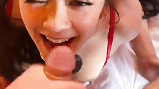 Aussie Babe Gets Facial after Doggystyle