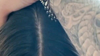 Asian Beauty Deepthroat Blowjob