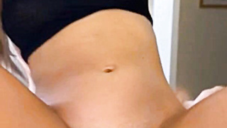 Beautiful Teen Riding on Her First Date