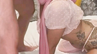 Arab Slut Fucked Rough by a Stranger