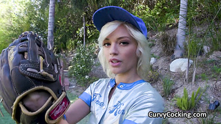 Balls deep penetration after baseball training