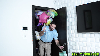 Stepdaughter yearns for stepdads big cock