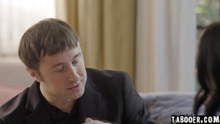 Charlotte spread legs for Chad