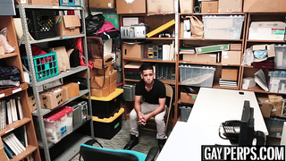 Security officer destroys young Latino shoplifters ass