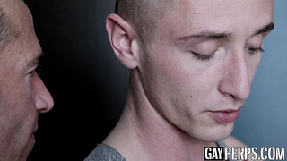 Tattooed young perp caught and barebacked hard as punishment