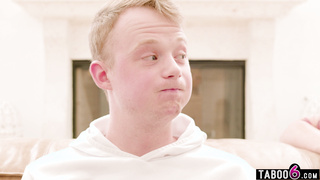 Angry stepmom MILF makes stepson make up